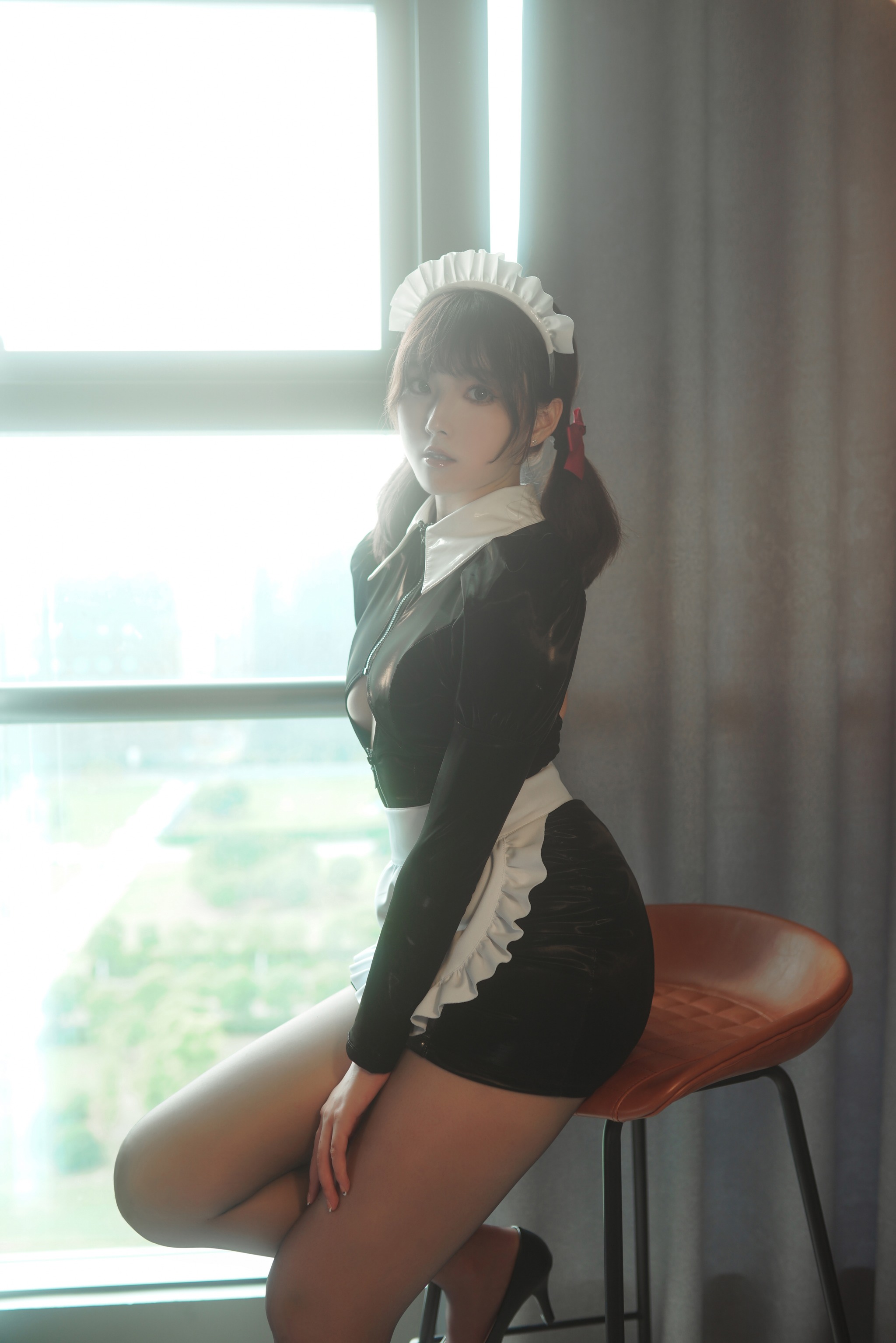 Natsuko夏夏子 – NO.037 漆黑女仆[50P]-XikXak